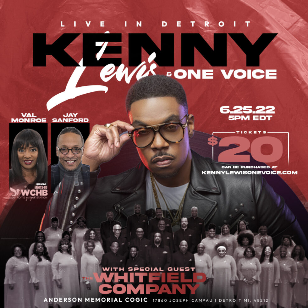 Buy Tickets Now | Kenny Lewis & One Voice